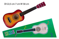 Gitara Drewniana Dla Dzieci Instrument muzyczny