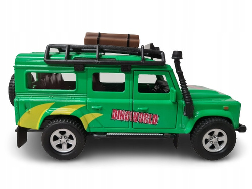 Auto Land Rover Przyczepa Do Przewozu + Dinozaur
