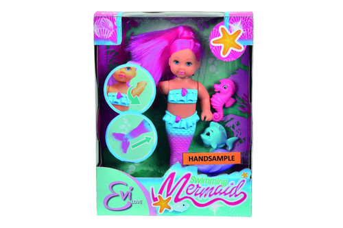 LALKA EVI SYRENKA PŁYWAJĄCA KARTON