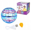 Latająca Kula UFO Boomerang Flugball LED Sterowana Ręką, USB, Interaktywna Zabawka