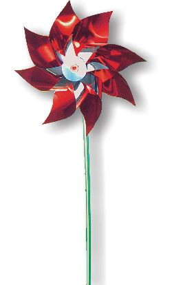 WIATRAK 20cm METALIC *48/288