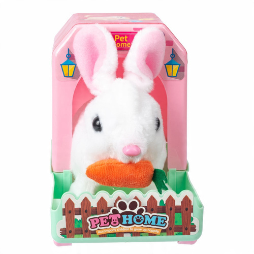 Królik W Transporterze Chodzący i Wydający Dźwięki Pet Home