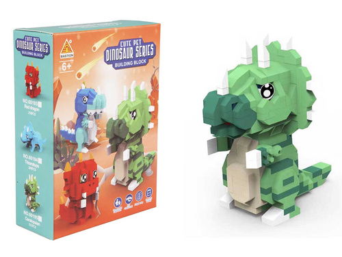 KLOCKI KONSTRUKCYJNE DINOZAUR 331 ELEMENTÓW