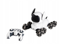 Pies Robot Na Gąsienicach Zdalnie Sterowany Z Akumulatorem