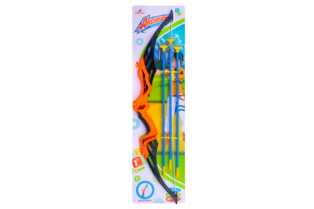 ŁUK POMARANCZOWO- CZARNY  ARCHERY BLISTER PAK 96/48
wymiary szt: 68*18*2.5