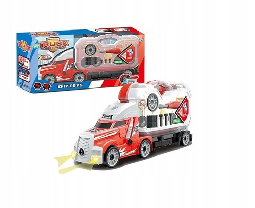 Ciężarówka z narzędziami Auto Samochód zabawkowy światło + akcesoria