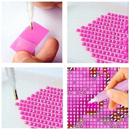 Diamentowa Mozaika Modlitwa Jezusa Na Pustyni 30x40Cm Kreatywne Diamenty