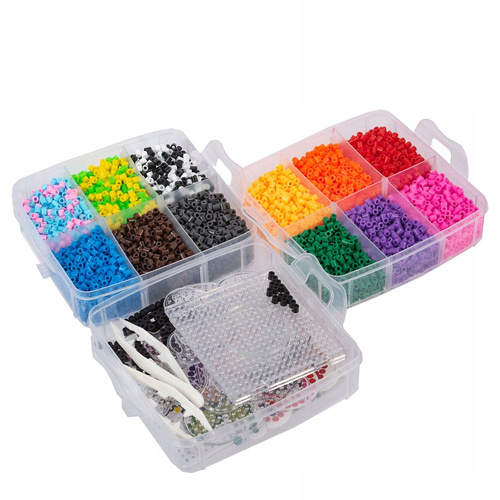 Mozaika prasowanka Koraliki do zgrzewania 9000 sztuk Kufererek