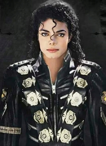 Diamentowa Mozaika Portret Michael Jackson W Kurtce 30x40 Cm Kreatywne