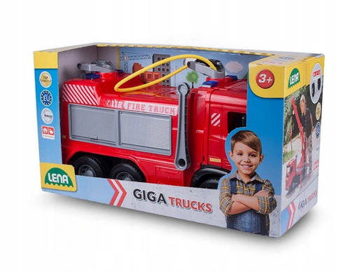 Straż Pożarna Lena Z Drabiną Maxi, Psika Wodą Wytrzymała Realistyczna