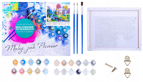 Malowanie Po Numerach 40 X 50 Cm Dziewczyna