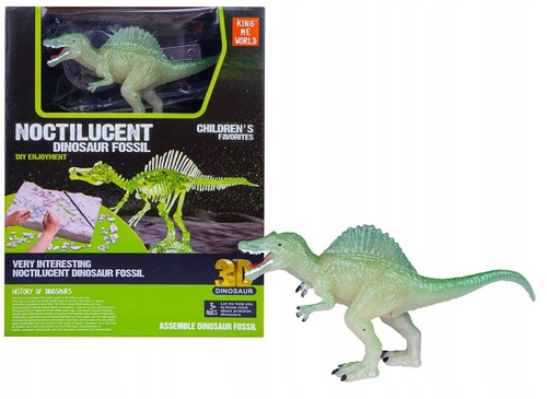 Skamielina Fluo Dinozaur Zielony Zabawa W Arecheologa Dla Dzieci