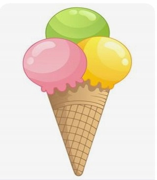 Malowanie Po Numerach Dla Dzieci Kolorowe Lody 18x24 Cm Dla Dzieci