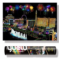 Zdrapywanka Wydrapywanka Tuba Las Vegas 75 X 52 Cm
