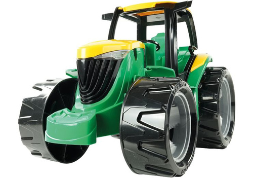 Traktor Lena Giga Trucks Zielony z Otwieranym Szyberdachem 48 cm