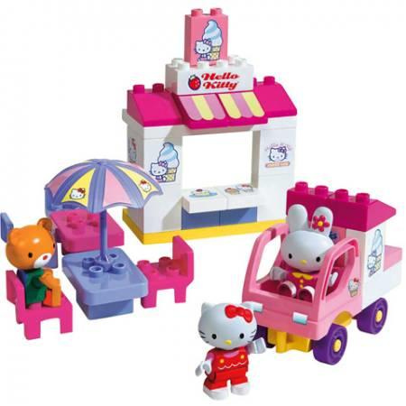KLOCKI HELLO KITTY LODZIARNIA KARTON