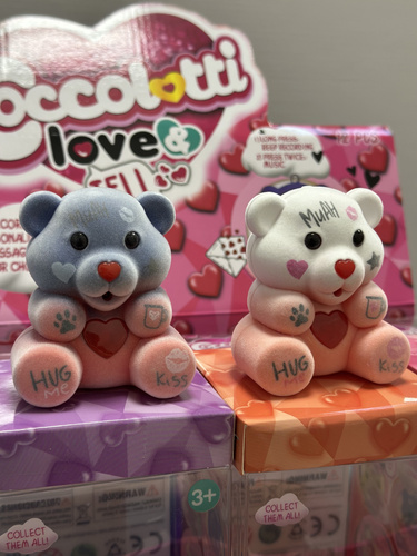 Miś z Serduszkiem, Funkcją Nagrywania i Melodyjką + Butelka do Karmienia