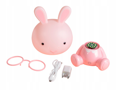 LAMPA NOCNA LAMPKA LED BIURKOWA DZIECI KRÓLIK AKU