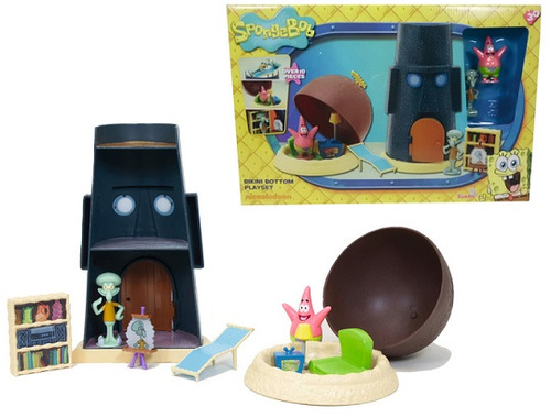 SPONGE BOB DOMKI SKALMARA PATRYKA PAK 6/6