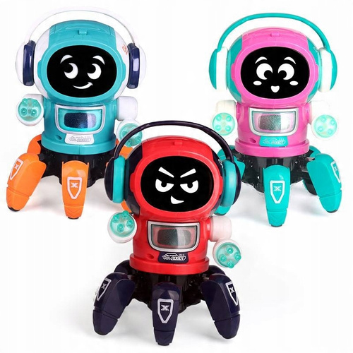 Tańczący Robot Wesoły Robot Dance Efekty Świetlne