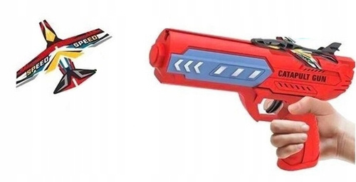 Wyrzutnia Samolotów Pistolet Zestaw 5 Samolotów Norimpex