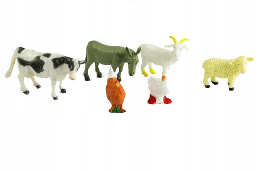 Zwierzęta Domowe Figurki 6 Szt