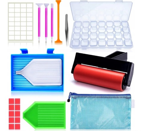 ZESTAW DODATKÓW DO MOZAIKI DIAMENTOWEJ