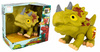 Dinozaura Triceratops Cartoon Prehistoria Efekty Świetlne oraz Dźwiękowe