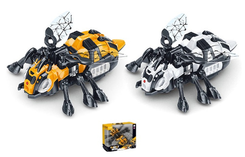 CHODZĄCA PSZCZOŁA OWAD ROBOT ZE ŚWIATŁEM I DŹWIĘKIEM ELEKTROMECHANICZNA