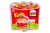 Zestaw Do Zabawy I Składania Burger Fast Food Zabawka Jedzenie Dla Dzieci