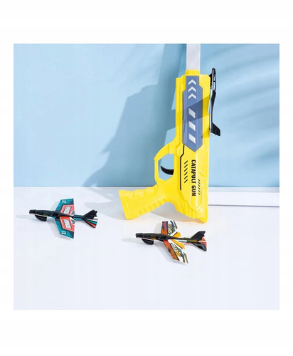 Wyrzutnia Samolotów Pistolet Zestaw 5 Samolotów Norimpex