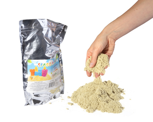 Piasek Kinetyczny Piaskolina 1 Kg Zabawa Dla Dzieci Zamek Z Piasku