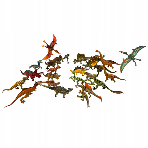 Zestaw Figurek Dinozaurów Do Zabawy Różne Rozmiary W Zestawie