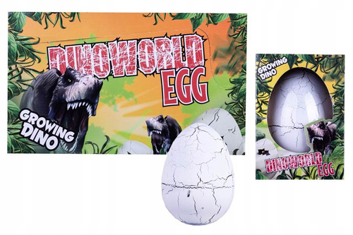 Dinozaur Rosnący W Jajku Jumbo 11cm