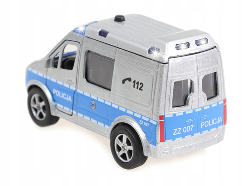 Samochód Pojazd Autko Dla Dzieci Van Policja Policyjny