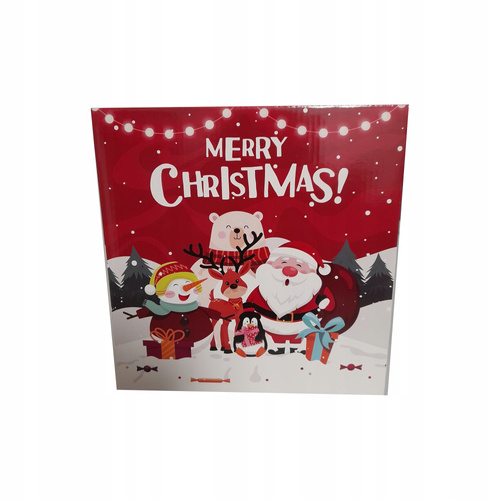 Dmuchana Dekoracja Świąteczna Bożonarodzeniowa Brama Mikołaj Bałwan 240 Led