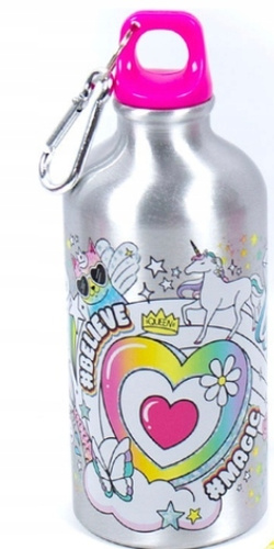 Bidon Butelka Zestaw Kreatywny Do Malowania Z Pisakami 500 Ml