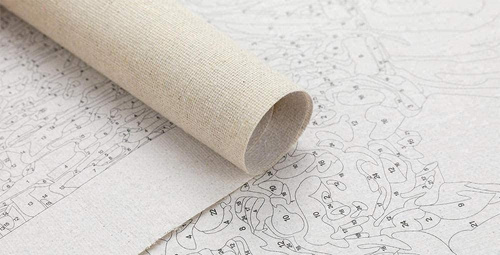 Malowanie Po Numerach Przy Choince 40X50