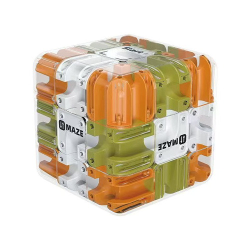 Kostka Łamigłówka Labirynt Gra Logiczna 3x3 3D Cube Rotacyjne Elementy