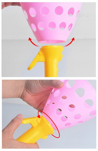 Wyrzutnia Piłek Wraz Z Łapaczem Gra Zręcznościowa W Grupie Catch Ball