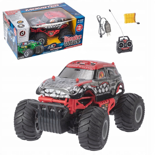 Auto Na Radio Zdalnie Sterowane Monster Truck Wytrzymała Zabawka Dla Dzieci