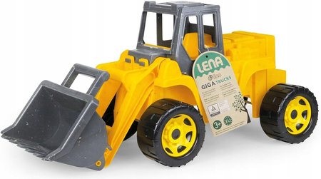 Eco Koparka Xxl Ładowarka Lena Jeździk Łyżka Pojazd Budowlany Stalowe Osie