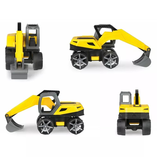 LENA TRUXX 2 POJAZD KOPARKA GUMOWE KOŁA AUTO SAMOCHÓD