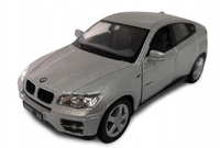 BMW X6 Kinsmart Metalowy 1:38 Pull Back Otwierane Drzwi 12,5 cm 4 Kolory