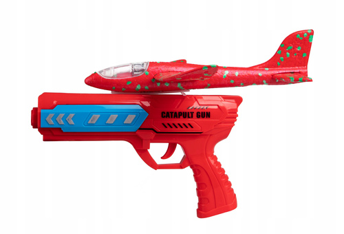 SAMOLOT Z ŚWIATŁEM LED WYSTRZELIWANY PISTOLETEM