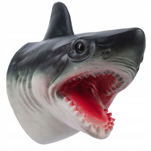 Norimpex Gumowa Pacynka Na Rękę Głowa Rekina Rękawica Zabawkowa