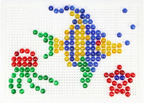 Lena Zestaw Mozaika Transparentna 260El Ukłądanka