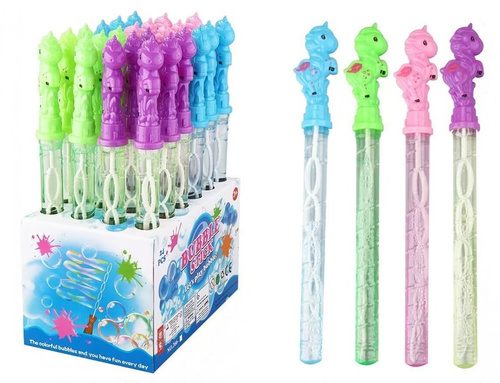 BAŃKI PAŁKA JEDNOROŻEC * 24 BOX pak 144
4 kolory : niebieski, zielony, różowy, fiolet
wymiary displaya , 26,5x16,5x40 cm
wymiary szt, 2,5x2,5x39 cm
Waga : 3760 g