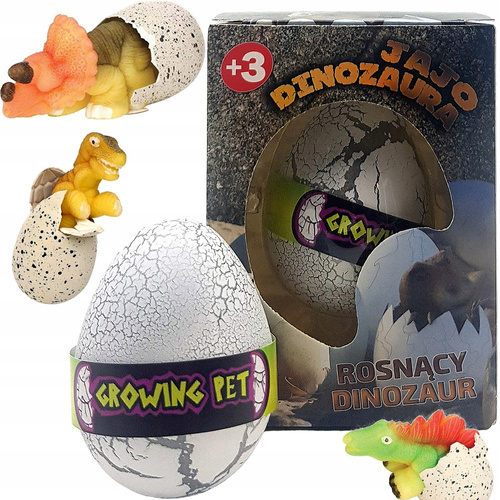 Jajko Jajo Dinozaura Rosnący Dinuś Wykluwający Z Jajka