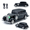 Radio Głośnik W Kształcie Auta Limuzyna Retro Duże Głośnik Bluetooth AUX
